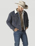 Wrangler Men's Sherpa Lined Trucker Jacket