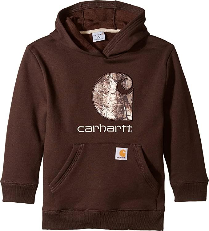 Carhartt Kid's Camo C Logo Hoodie