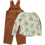 Carhartt Shirt & Bib Set 2T-4T