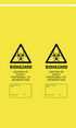Biohazard Bags 12"x20"
