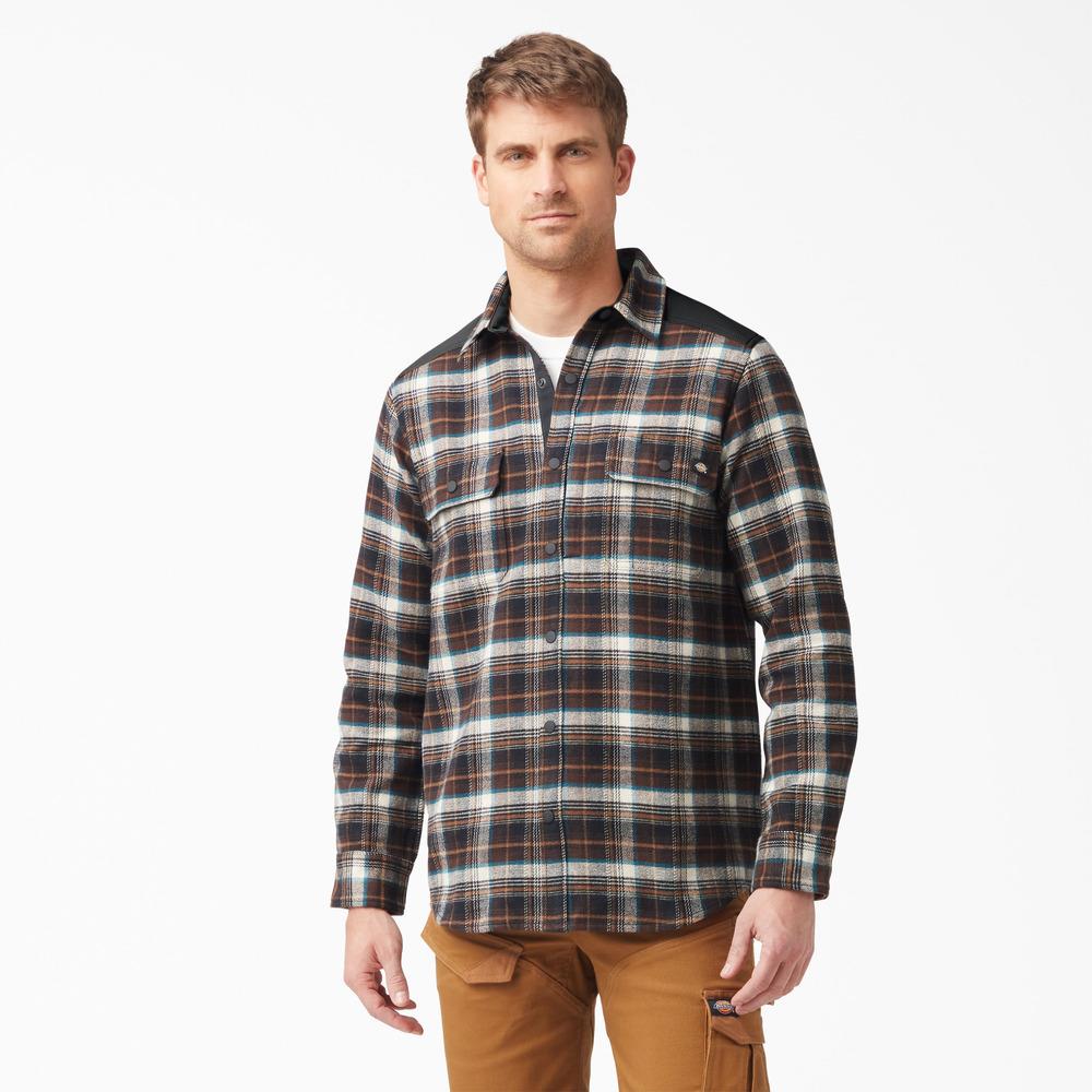 Dickies Mens Flannel Canvas Jacket