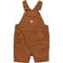 Carhartt Toddler Loose Fit Canvas Shortall - 2T-4T