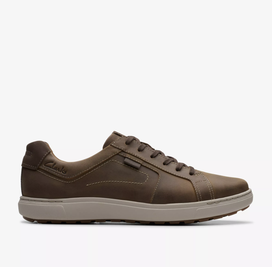 Clarks Mapstone Lace Beeswax Leather
