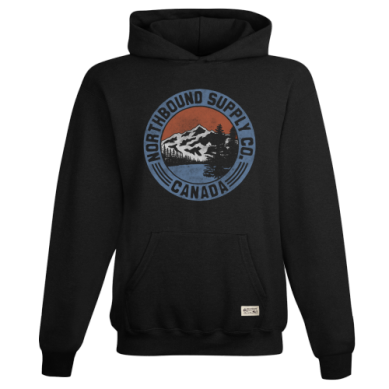 Kids Canadian Wildness Pullover Hoodie