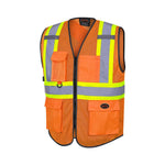 Pioneer Mesh Poly Hi-Vis Safety Vest