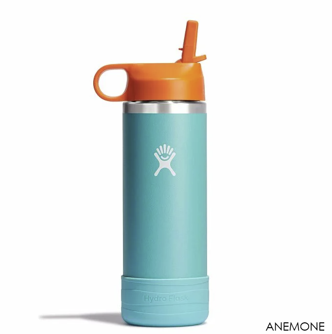Hydroflask 18 oz Kids Wide Mouth w/ Straw Cap
