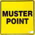 Muster Point Aluminum Sign