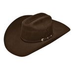 Ariat Adult 2X Wool Chocolate Double S Hat