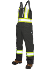 Tough Duck Ripstop Insulated Safety Bibs - S-2XL