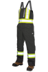 Tough Duck Ripstop Insulated Safety Bibs - S-2XL