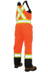 Tough Duck Ripstop Insulated Safety Bibs - S-2XL