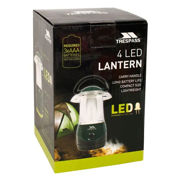 Trespass 4 LED Portable Lantern