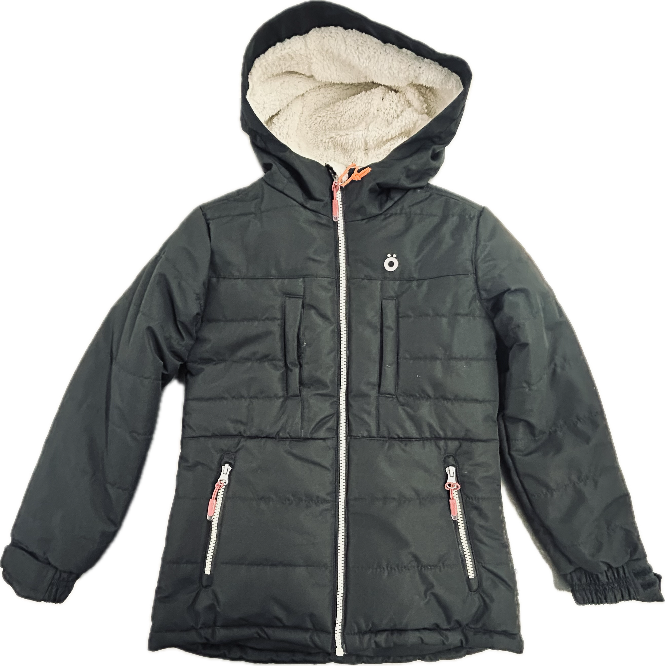 SNÖ Girls' Fleece Lined Winter Jacket