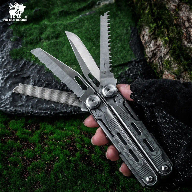 HX Outdoors Taskmaster Multi-tool - Silver