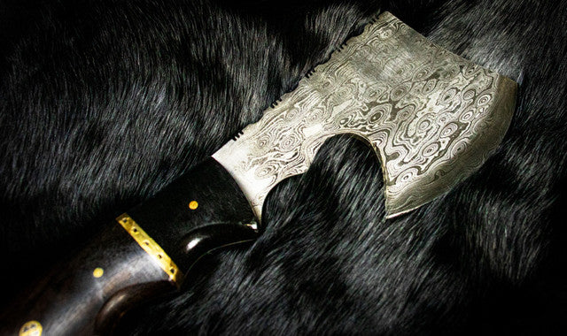 SZCO 9.5" Damascus Hatchet