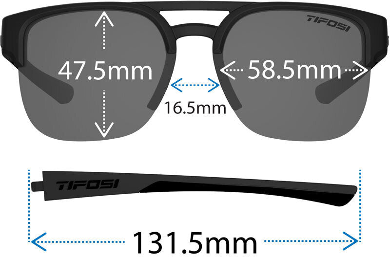 Tifosi Salvo Blackout Glare Guard Sunglasses