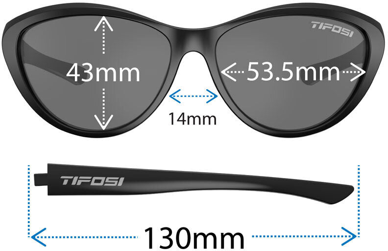 Tifosi Women's Shirley Polarized Sunglasses