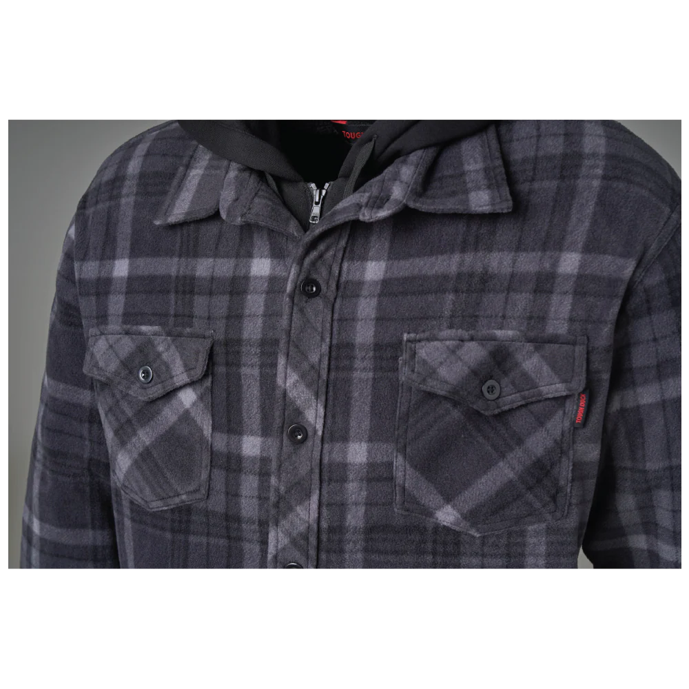 Tough Duck Sherpa-Lined Fleece Jac-Shirt