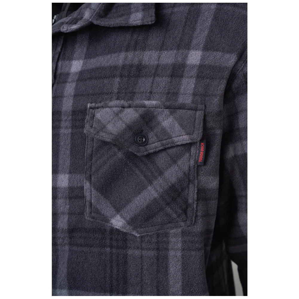 Tough Duck Sherpa-Lined Fleece Jac-Shirt