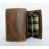 Rugged Earth Brown Trifold Leather Wallet #2