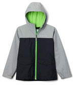 BLK/City Grey | Columbia Rain-zilla Jacket | Canada | ruggednorth.ca