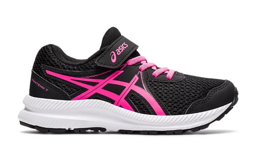 Black/Hot Pink | Asics Contend 7 PS | ruggednorth.ca