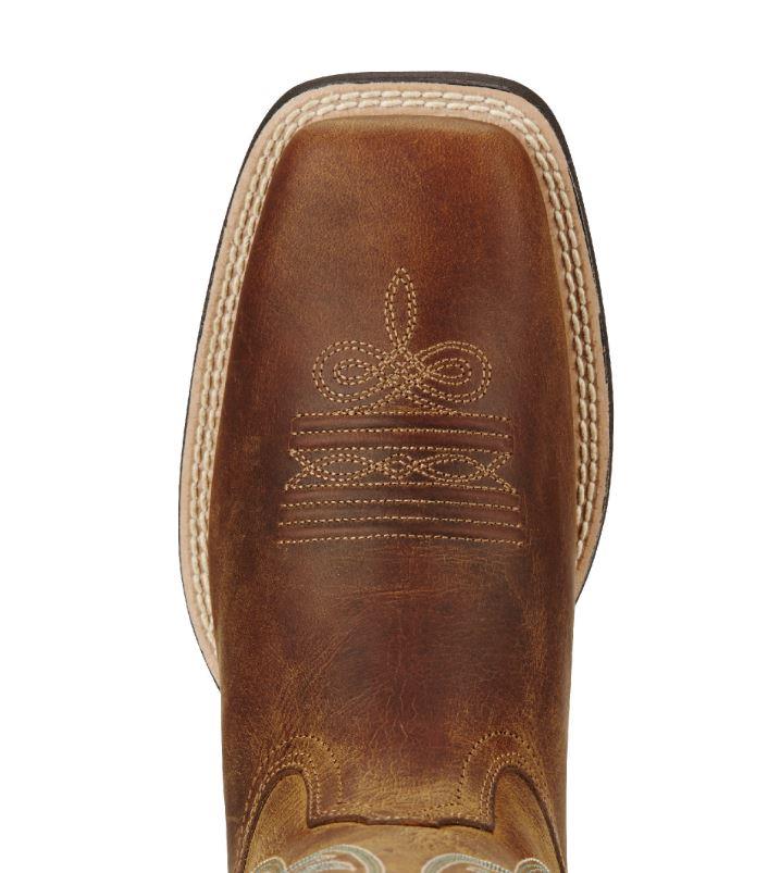 Ariat Round Up Wide Square Toe Boot | ruggednorth.ca