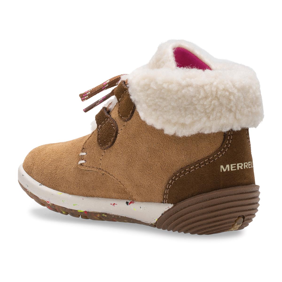 Merrell Toddler Bare Steps Cocoa Boot | ruggednorth.ca