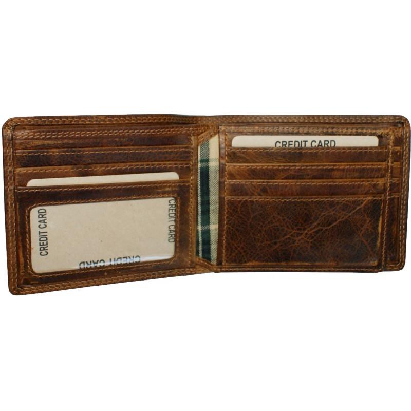 Rugged Earth Leather Wallet