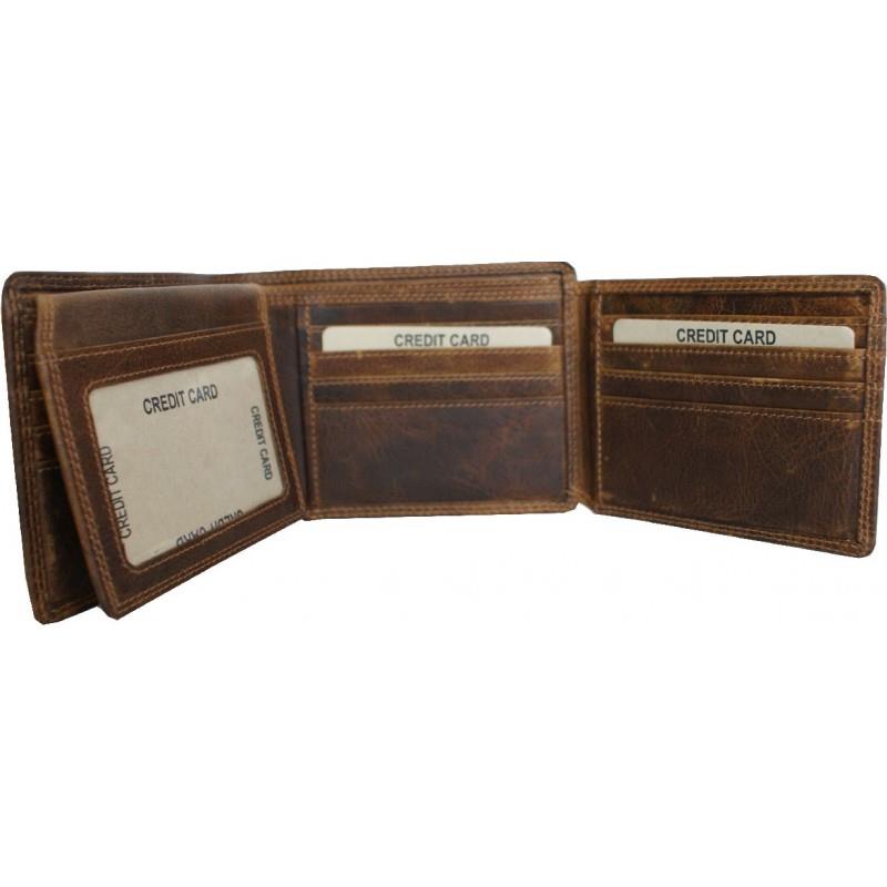 Rugged Earth Leather Wallet