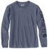 Folkstone Grey | Carhartt Loose Fit Long Sleeve Shirt | ruggednorth.ca