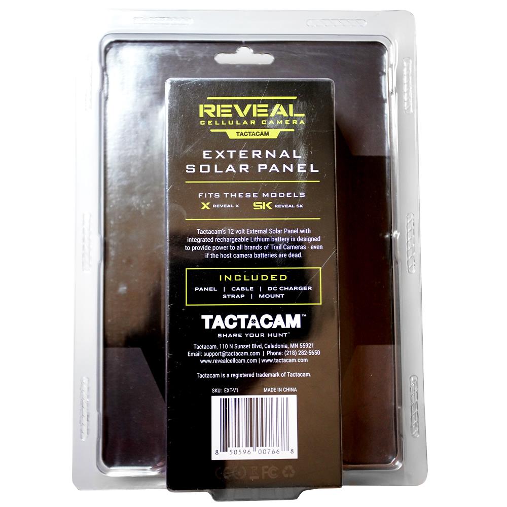 Tactacam External Solar Panel | ruggednorth.ca