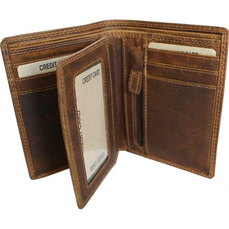 Rugged Earth Leather Wallet