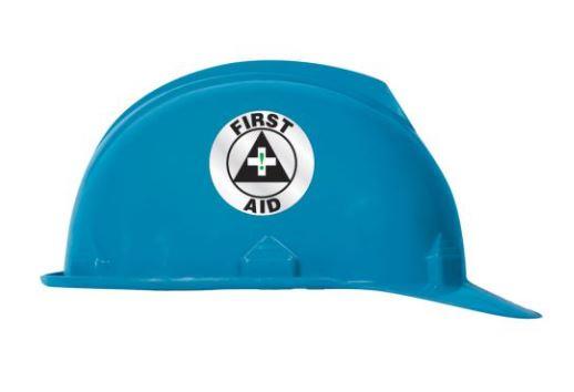 Reflective First Aid Helmet Sticker