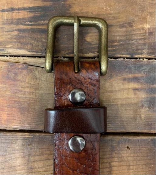 Rugged Earth Leather Belt