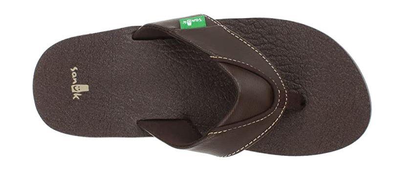 Sanuk Kids Root Beer Cozy Flip Flop