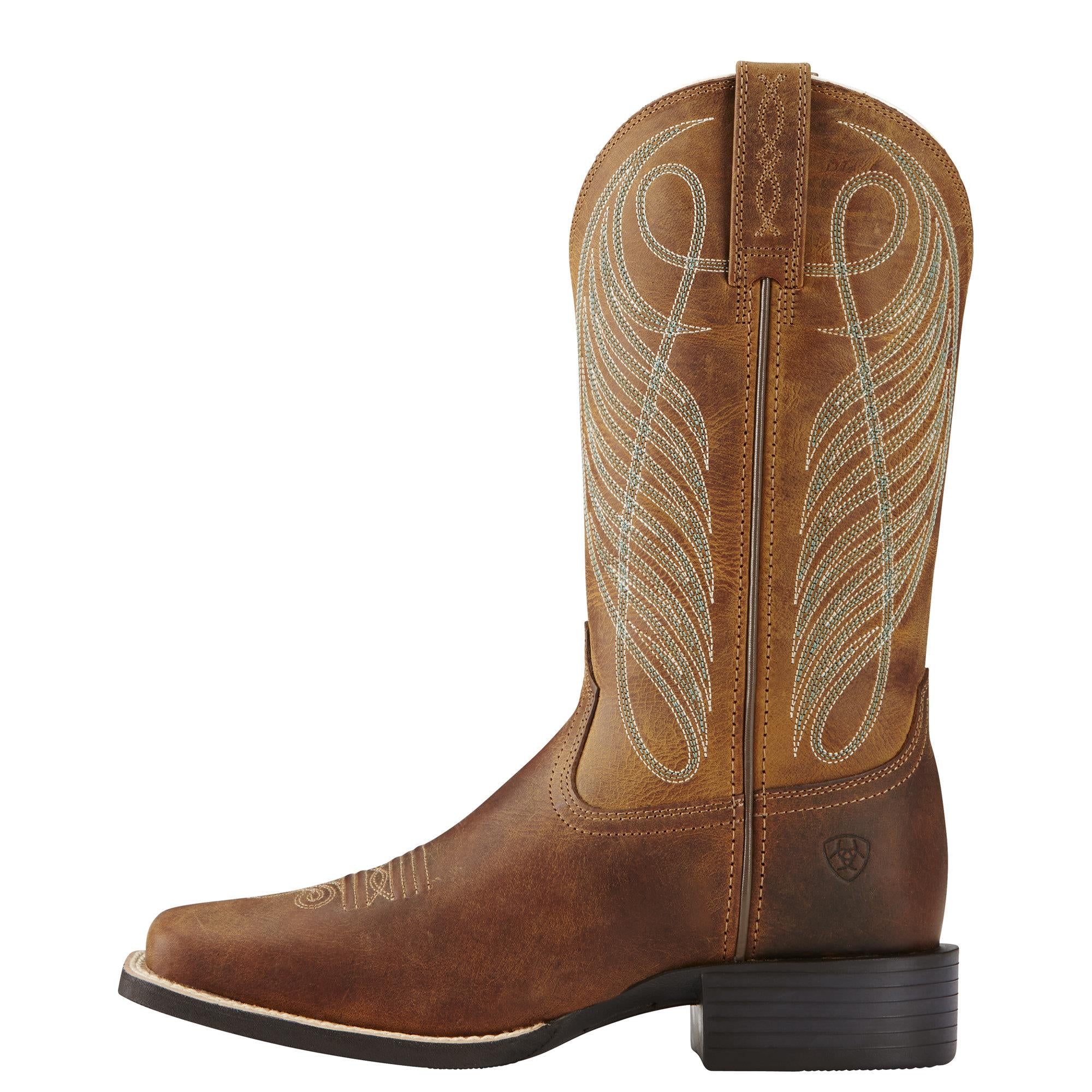 Ariat Round Up Wide Square Toe Boot | ruggednorth.ca