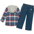 Carhartt Boys Flannel Shirt & Denim Pant Set 2T-4T