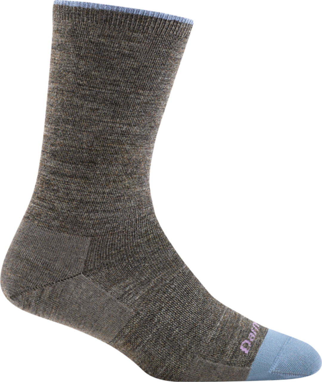 Taupe | Darn Tough Basic Crew Lifestyle Sock | ruggednorth.ca