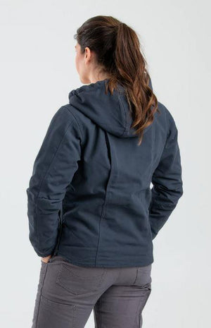 Deep ocean | Berne Womens Sherpa-Lined Duck Jacket | ruggednorth.com