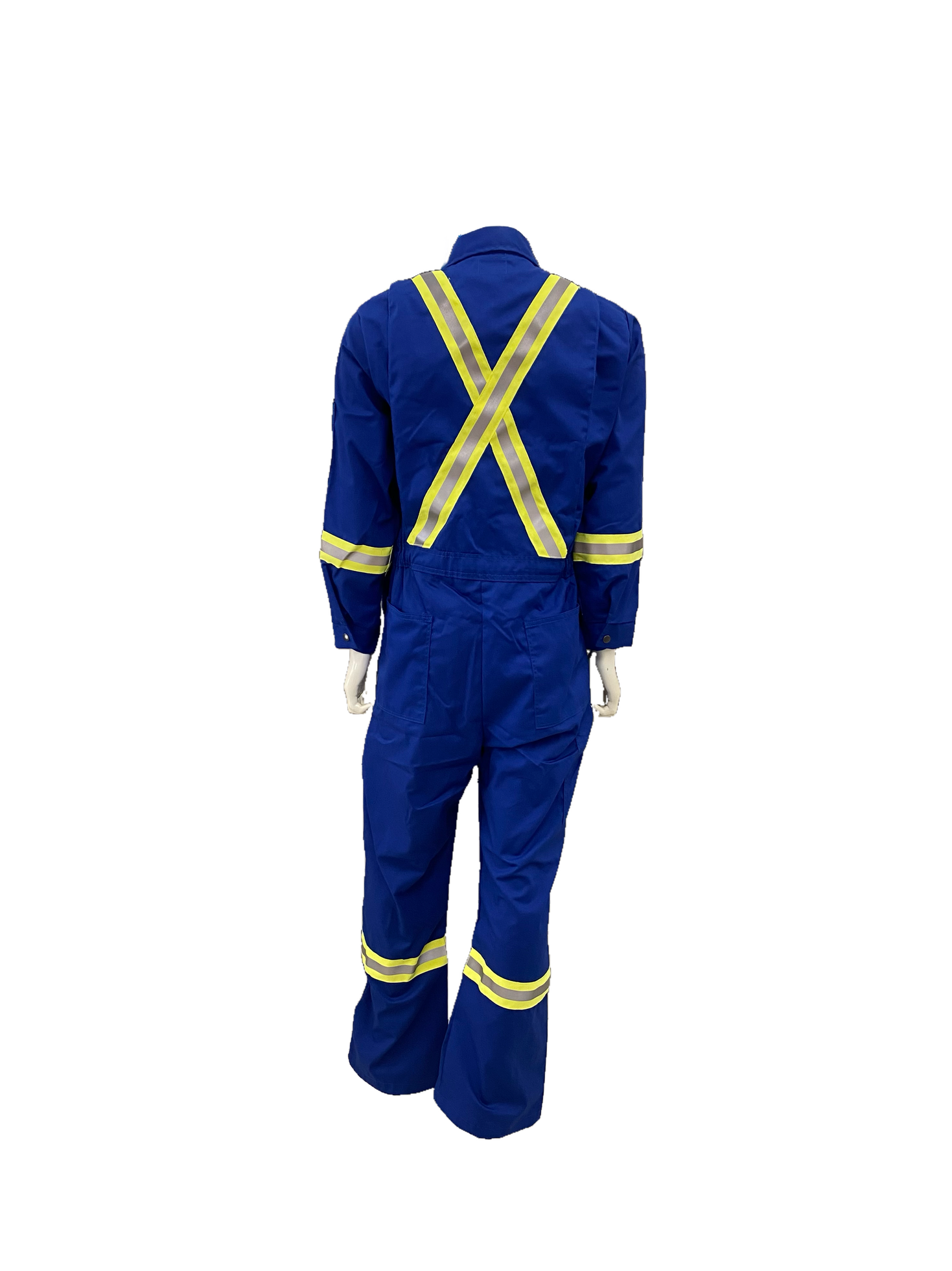 Wildrose Garments Blue Striped P/C Coveralls | ruggednorth.ca