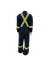 Wildrose Garments Navy Striped P/C Coveralls | ruggednorth.ca