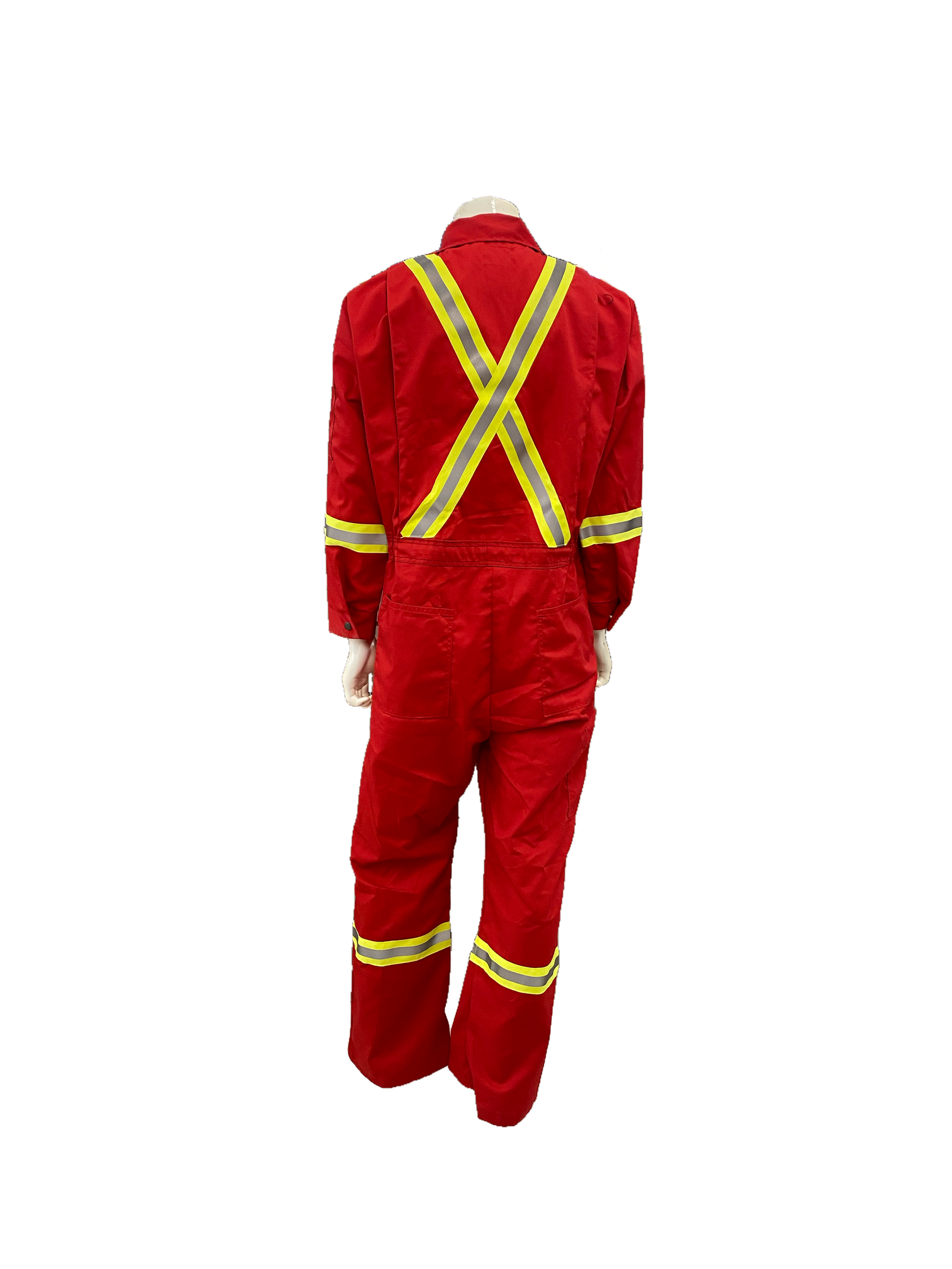 Wildrose Garments Red Striped P/C Coveralls | ruggednorth.ca