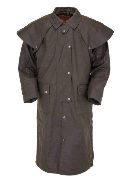 Outback Mens Oilskin Drover