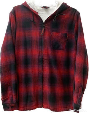 Womens Tough Duck Fur Lined Flannel Jacket