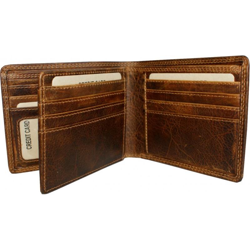 Rugged Earth Leather Wallet