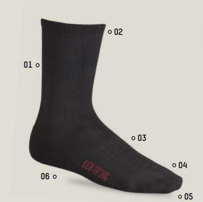 Red Wing Nilit Work Breeze Lite Weight Socks