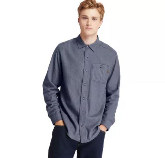 Timberland Long Sleeve Flannel Shirt