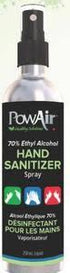 PowAir 250ML Hand Sanitizer Spray