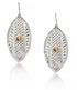 Montana Silversmiths Rosegold 2-Toned Earrings